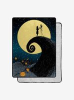 Nightmare Before Christmas Starry Night Oversized Throw