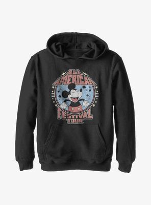 Disney Mickey Mouse American Tour Youth Hoodie