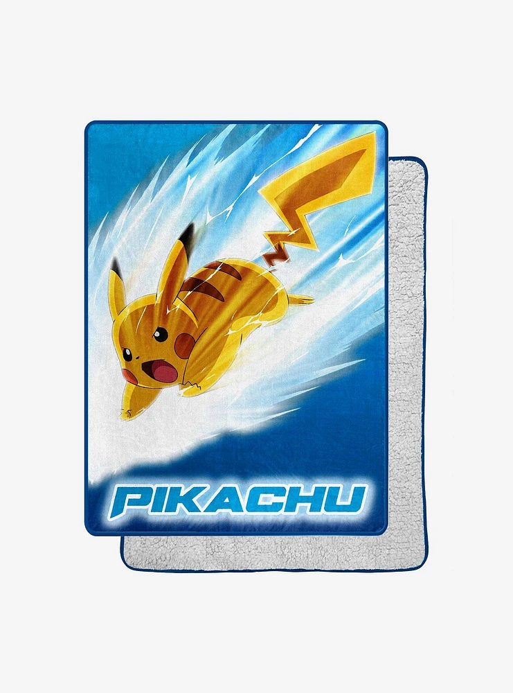 Pokemon Piachu Bolt Oversized Throw