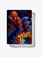 Marvel Spider-Man Spidey Stance Oversized Throw