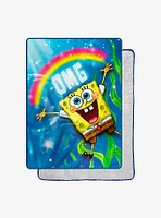 SpongeBob Squarepants OMG Oversized Throw