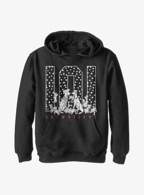 Disney 101 Dalmatians One Oh Spots Youth Hoodie