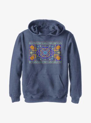 Disney Aladdin 2019 Magic Carpet Panel Print Youth Hoodie