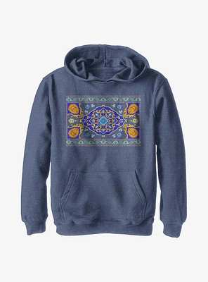 Disney Aladdin 2019 Magic Carpet Panel Print Youth Hoodie