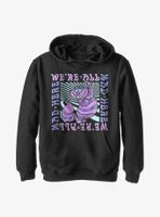 Disney Alice Wonderland Mad Here Trip Youth Hoodie