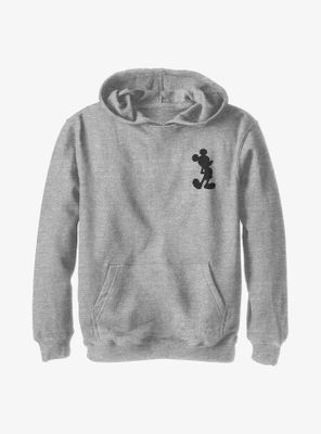 Disney Mickey Mouse Silhouette Youth Hoodie