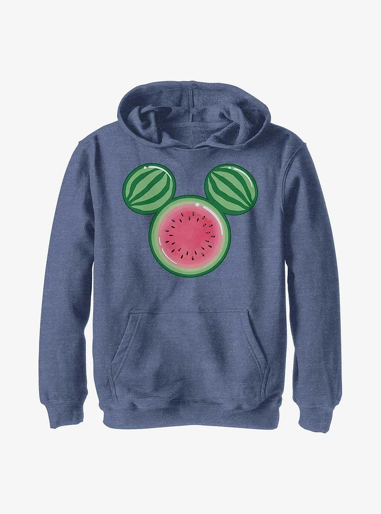Disney Mickey Mouse Watermelon Ears Youth Hoodie