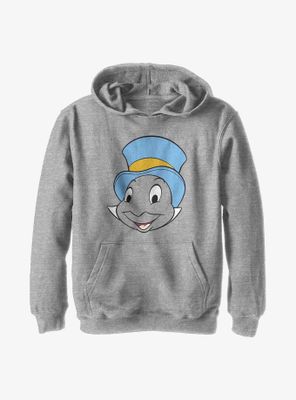 Disney Pinocchio Jiminy Face Youth Hoodie