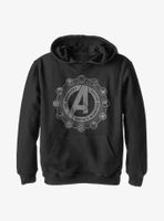 Marvel Avengers Avenger Emblems Youth Hoodie