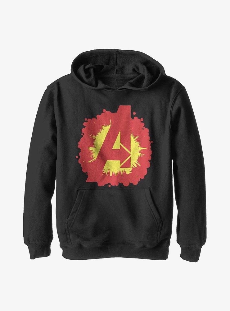 Marvel Avengers Avenger Explosion Youth Hoodie