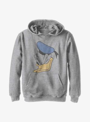 Disney Donald Duck Face Youth Hoodie