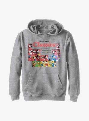 Disney Mickey Mouse Classic Periodic Table Youth Hoodie