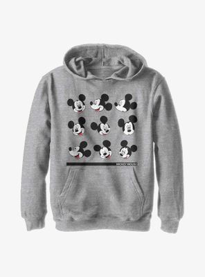 Disney Mickey Mouse Expressions Youth Hoodie