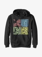 Disney Mickey Mouse Fab Four Youth Hoodie