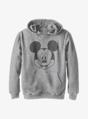 Disney Mickey Mouse Face Youth Hoodie
