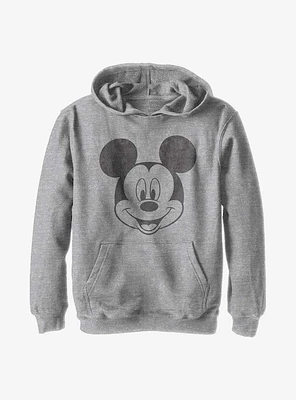 Disney Mickey Mouse Face Youth Hoodie
