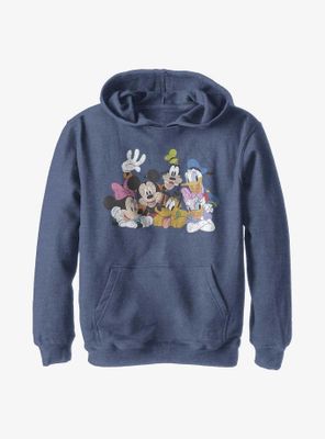 Disney Mickey Mouse Group Youth Hoodie