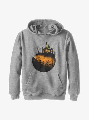 Disney Mickey Mouse Haunted Halloween Youth Hoodie