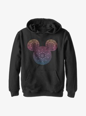 Disney Mickey Mouse Mandala Fill Youth Hoodie