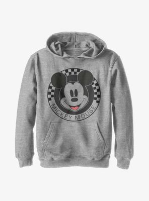 Disney Mickey Mouse Checkered Youth Hoodie