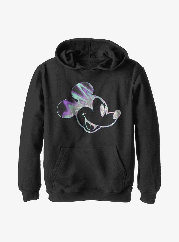 Disney Mickey Mouse Neon Slick Mick Youth Hoodie