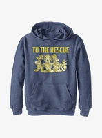 Disney Mickey Mouse Thanks Firefighters Youth Hoodie