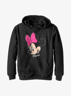 Disney Minnie Mouse Big Face Youth Hoodie
