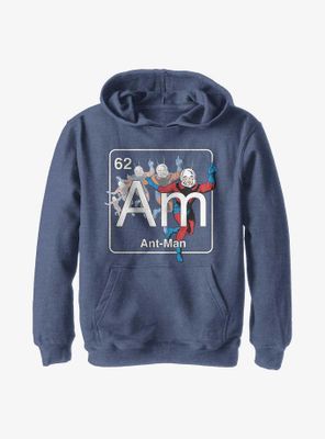 Marvel Ant Man Periodic Table Antman Youth Hoodie
