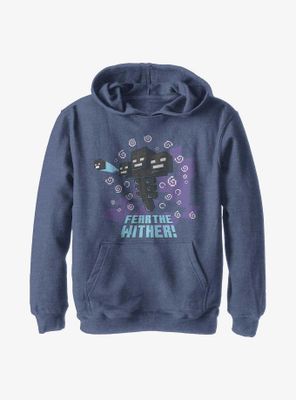 Minecraft Fear The Wither Youth Hoodie