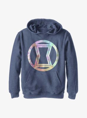 Marvel Black Widow Tie-Dye Youth Hoodie