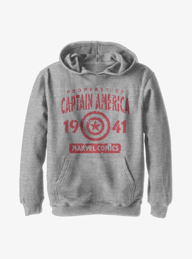 Marvel Captain America Captain's Property Youth Hoodie