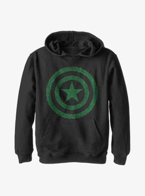 Marvel Captain America Clover Shield Youth Hoodie
