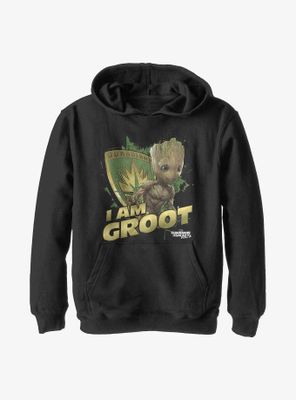 Marvel Guardians Of The Galaxy Groot Slam Youth Hoodie