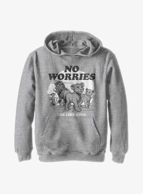 Disney The Lion King 2019 No Worries Back Youth Hoodie