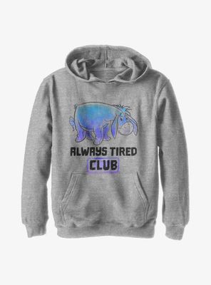 Disney Winnie The Pooh Eeyore Tired Club Youth Hoodie