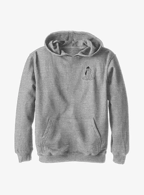 Disney Winnie The Pooh Vintage Line Eeyore Youth Hoodie