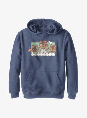 Animal Crossing Nook Family Youth Hoodie