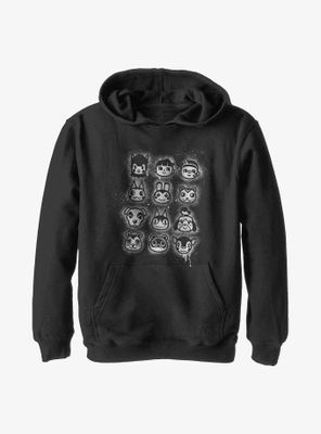 Animal Crossing Villager Stencil Youth Hoodie