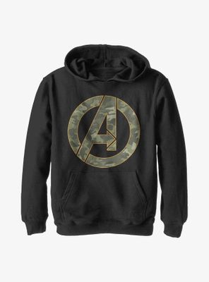 Marvel Avengers Camo Icon Youth Hoodie