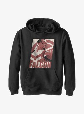 Marvel The Falcon And Winter Soldier Poster Youth Hoodie