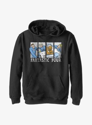 Marvel Fantastic Four Comic Youth Hoodie