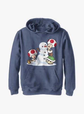 Nintendo Super Mario Frosty Toad Youth Hoodie