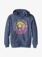 Nintendo Super Mario Peach Xmas Youth Hoodie