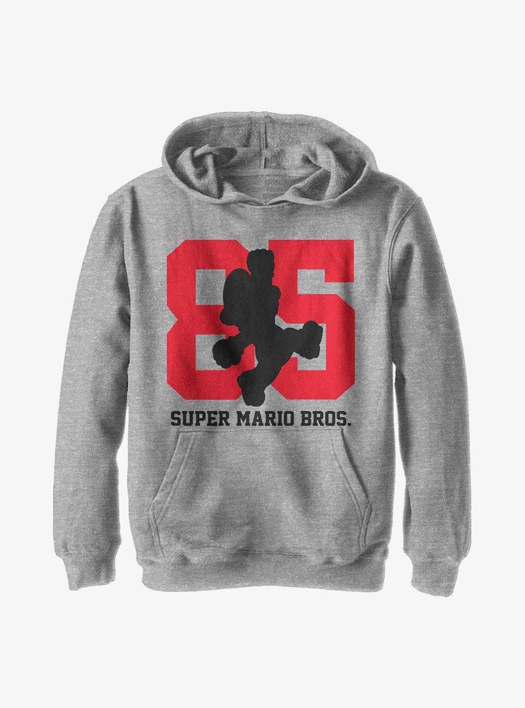 Nintendo Super Mario With Silhouette Youth Hoodie