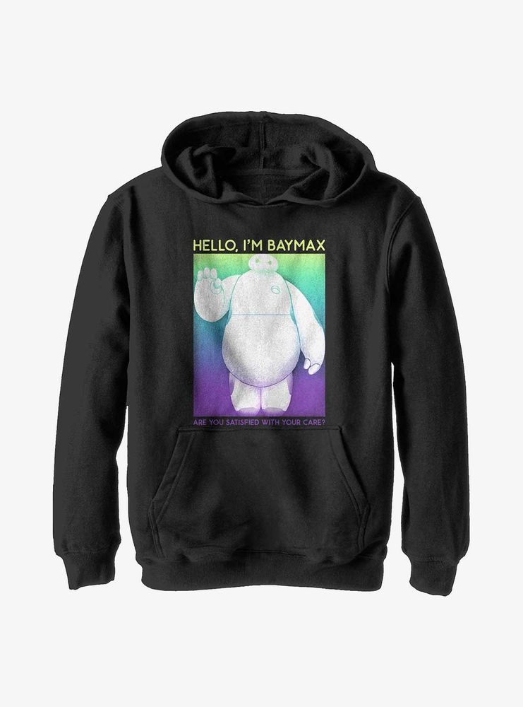 Disney Big Hero 6 Baymax Wave Youth Hoodie