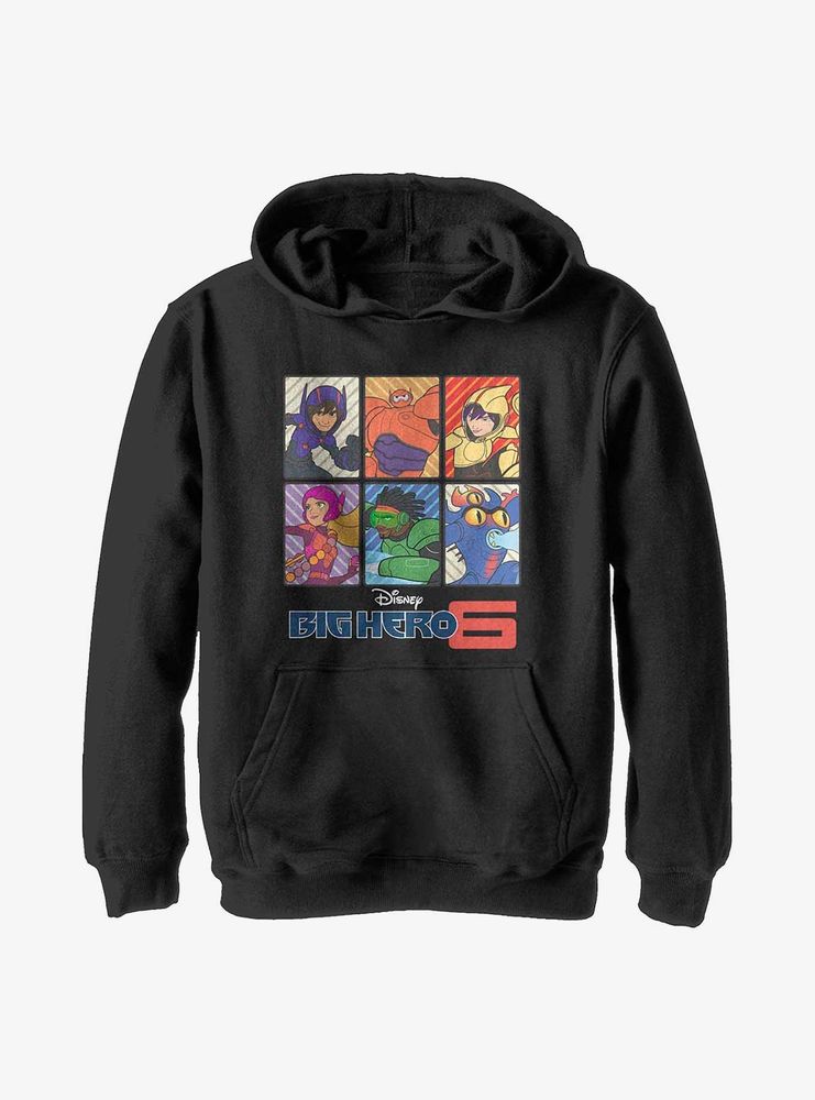 Disney Big Hero 6 Character Lineup Youth Hoodie