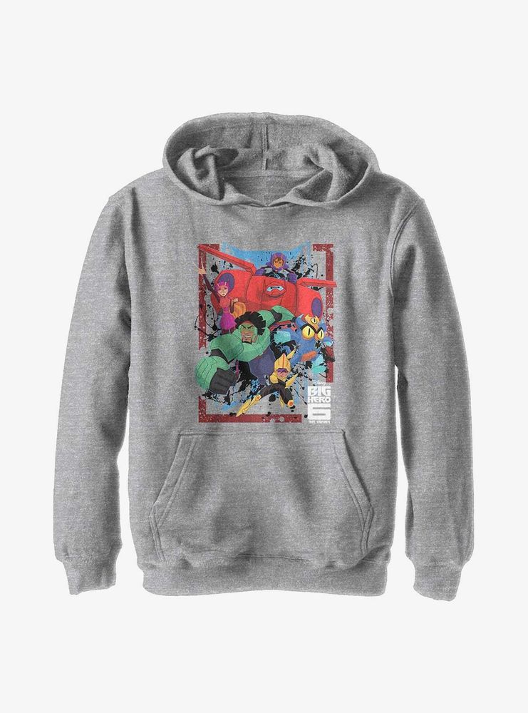 Disney Big Hero 6 Group Six Youth Hoodie