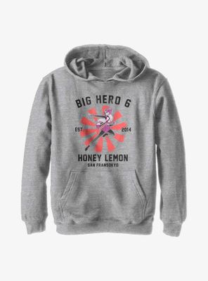 Disney Big Hero 6 Honey Lemon Collegiate Youth Hoodie