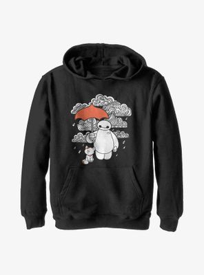 Disney Big Hero 6 Patterned Baymax Youth Hoodie