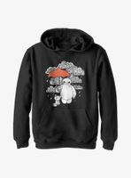 Disney Big Hero 6 Patterned Baymax Youth Hoodie